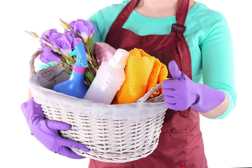 Mothers Apron Basket Lemon