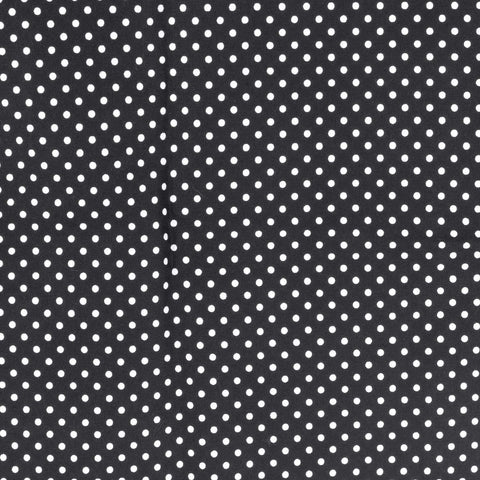 Black Polka Dots Basket Liner - Beach & Dog Co.