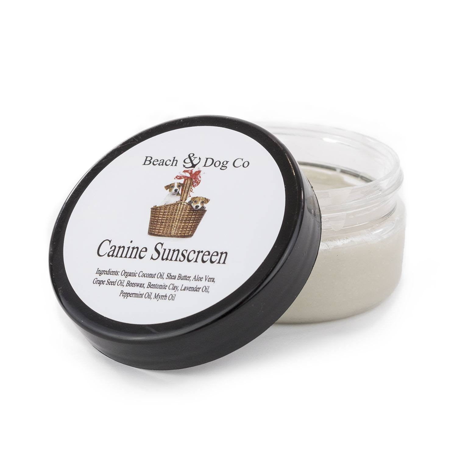 Canine Sunscreen (2 oz) Zinc and Titanium Dioxide Free - Beach & Dog Co.