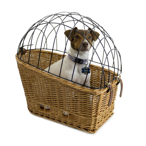 Monterey Front Mount Bike Basket With Cage