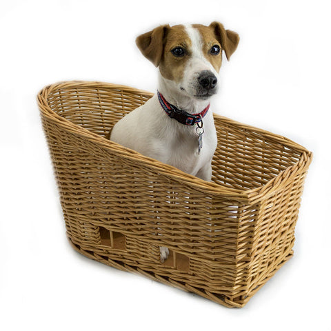 Cape May Rear Mount Bike Basket (Natural) - Beach & Dog Co.