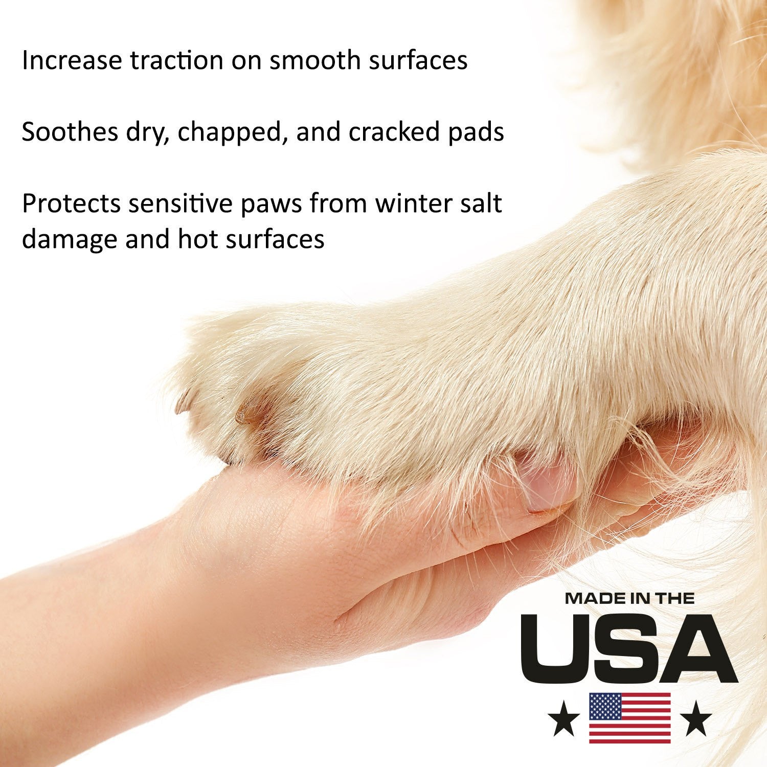 Paw Grip (2 oz Twist Up) All Natural and Organic Formula - Beach & Dog Co.