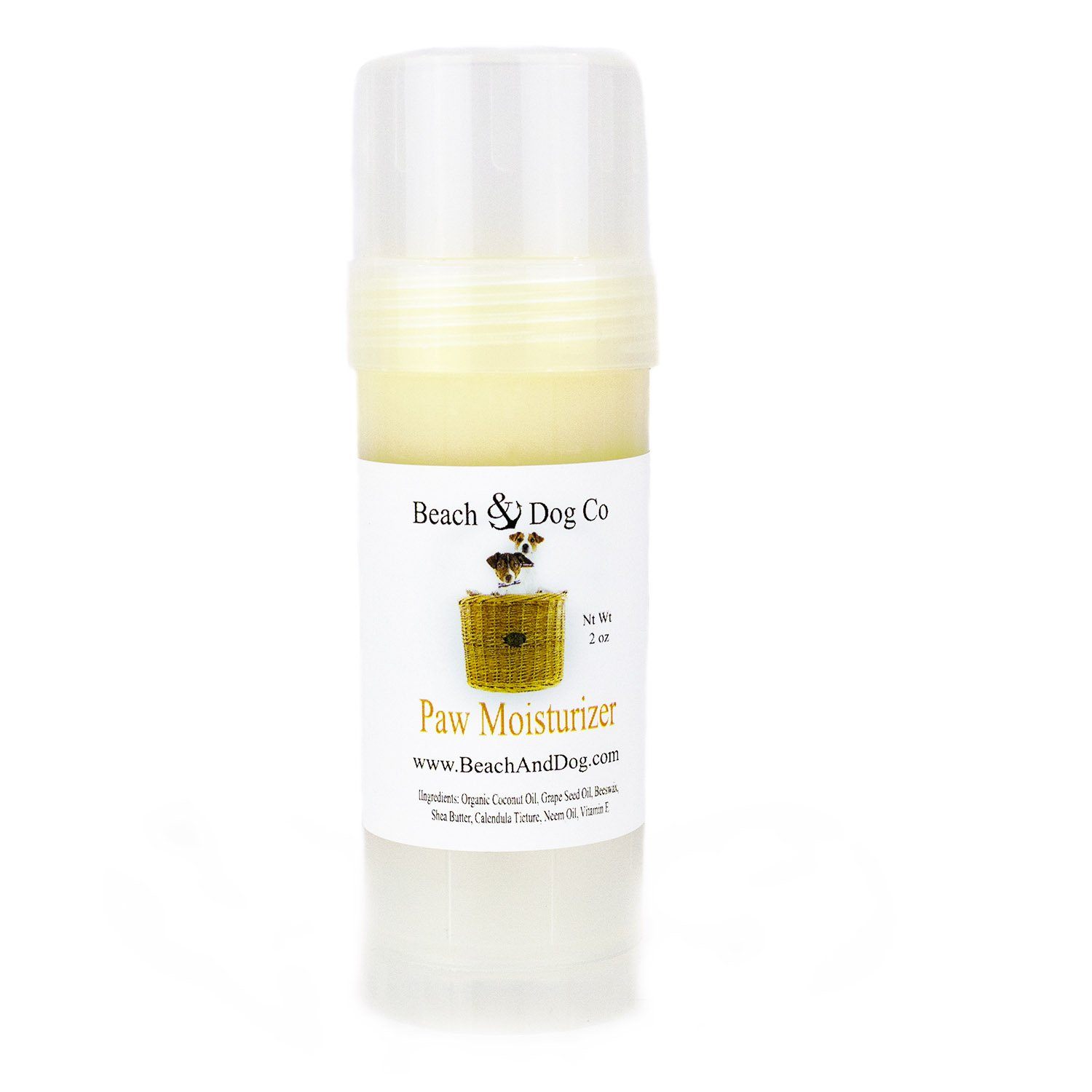 Paw Moisturizer (2 oz Twist Up) All Natural and Organic Formula