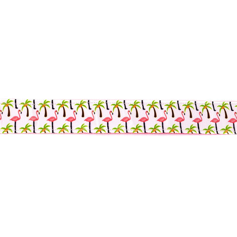 Pink Flamingos Collar - Beach & Dog Co.