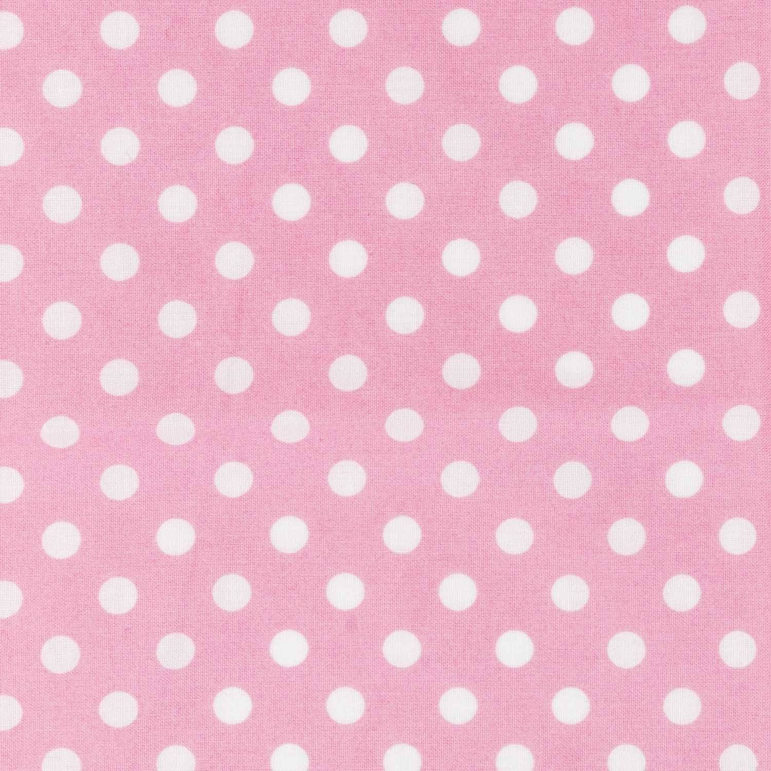 Pink Polka Dots Basket Liner