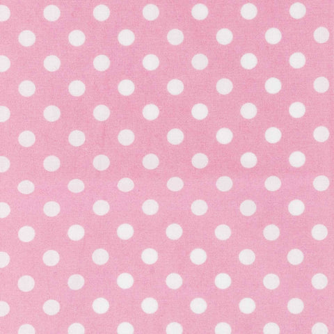 Pink Polka Dots Basket Liner - Beach & Dog Co.