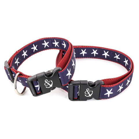 Red and Blue Anchor Leash