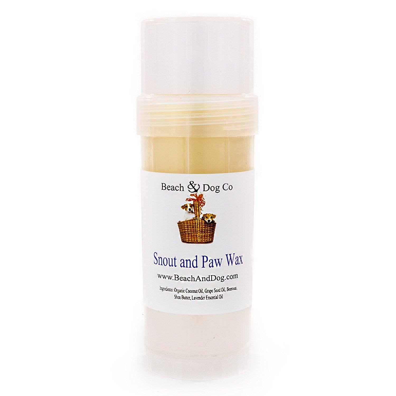 Snout and Paw Wax (2 oz Twist Up) For Dry Chapped Cracked Noses and Paws