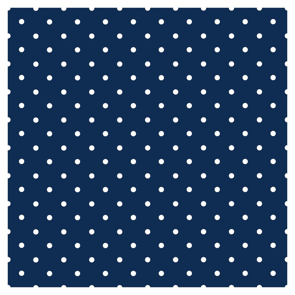 Navy Blue Polka Dot Liner