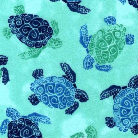 Swimming Turtles Basket Liner