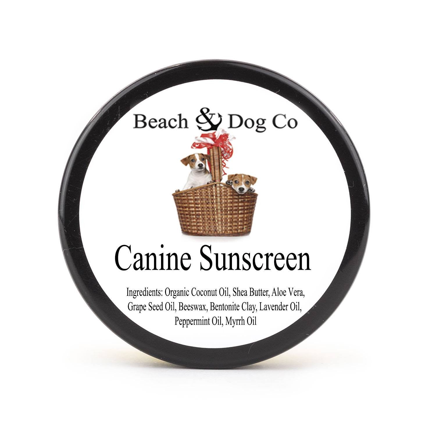 Canine Sunscreen (2 oz) Zinc and Titanium Dioxide Free - Beach & Dog Co.