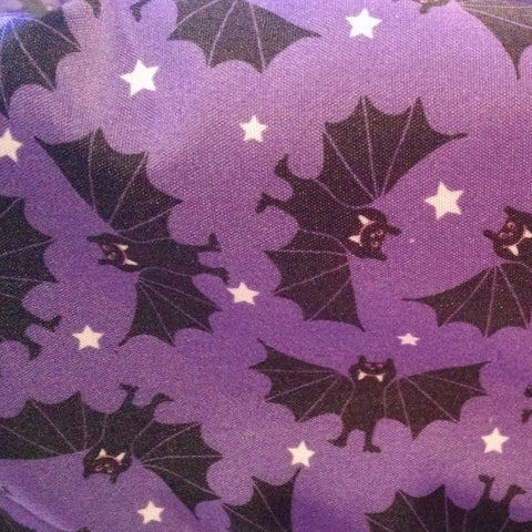 Purple Polka Dots Basket Liner