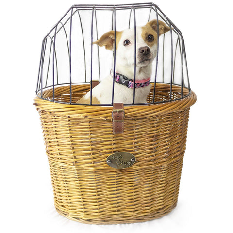 Cape May Rear Mount Bike Basket with Cage