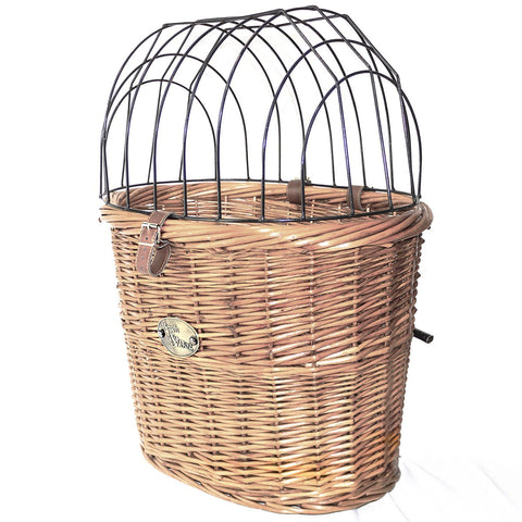 Monterey Front Mount Bike Basket With Cage