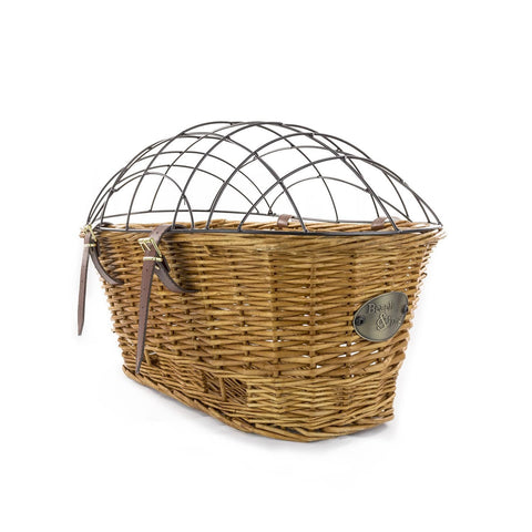 Cape May Rear Mount Bike Basket with Cage