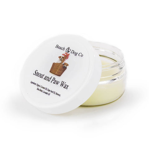 Snout and Paw Wax (2 oz) For Dry Chapped Cracked Noses and Paws - Beach & Dog Co.