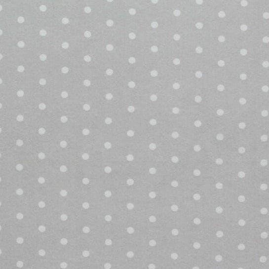 Gray With White Polka Dots