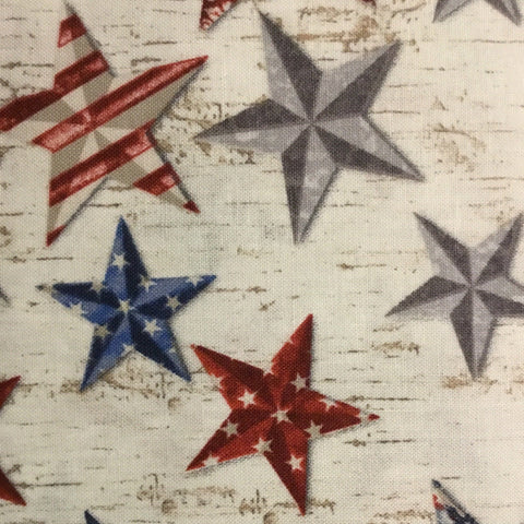Red, White, and Blue Stars Liner