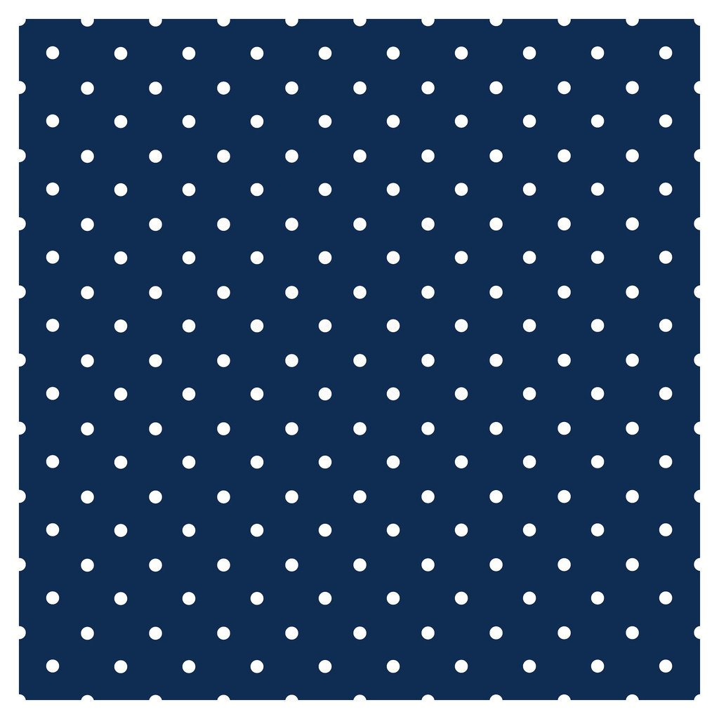 Navy Blue Polka Dot Liner